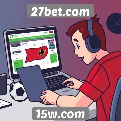Exploração das funcionalidades do site 27bet.com